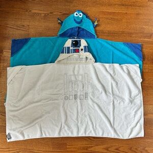 Disney character Bath Towel bundle - Dory & R2 D2